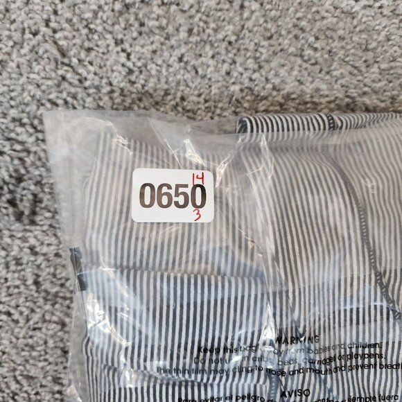 Athleta‎ Hoodie Women's XS Black White Striped Quarter Zip Sweater Pockets - Picture 10 of 10